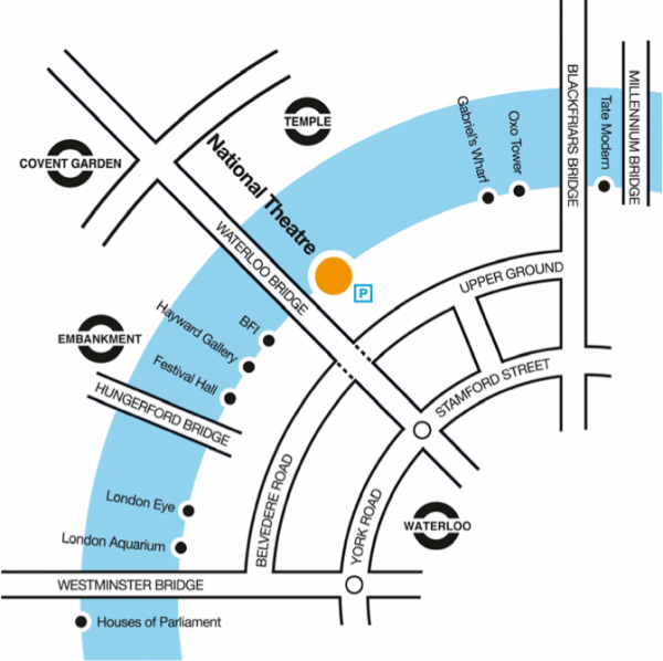 Buffini Chao Deck, National Theatre, South Bank, 
London SE1 9PX