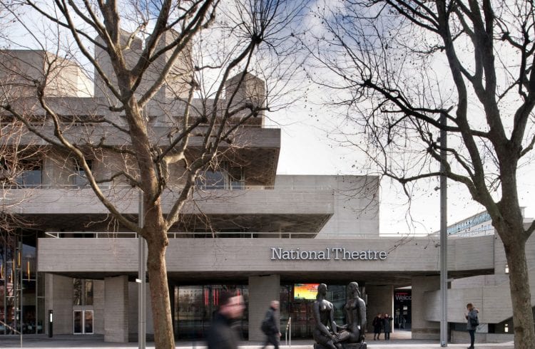 Photo of the National Theatre from the north