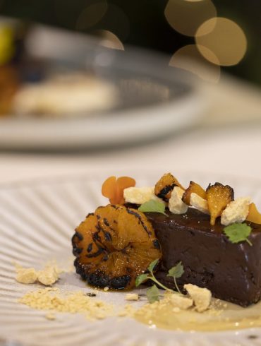 Christmas chocolate dessert