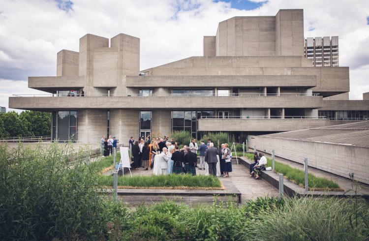 The Buffini Chao Deck at the National Theatre, London