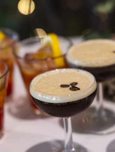 Espresso martinis, Christmas at Buffini Chao Deck at National Theatre